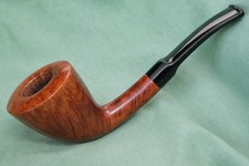 Beautiful Post 2009 Refurb'd Stanwell DeLuxe Danish Design 1/8 Bent F/Hand,Italy