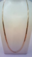 Hallmarked 9ct Gold 20" Curb Chain.