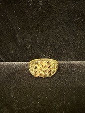 10K Solid Yellow Gold Nugget