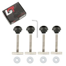 Mounting screws locking rail