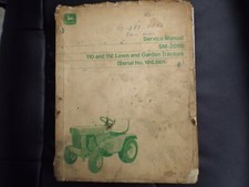 JOHN DEERE LAWN AND GARDEN