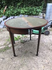 Folding regency bridge table - regency,