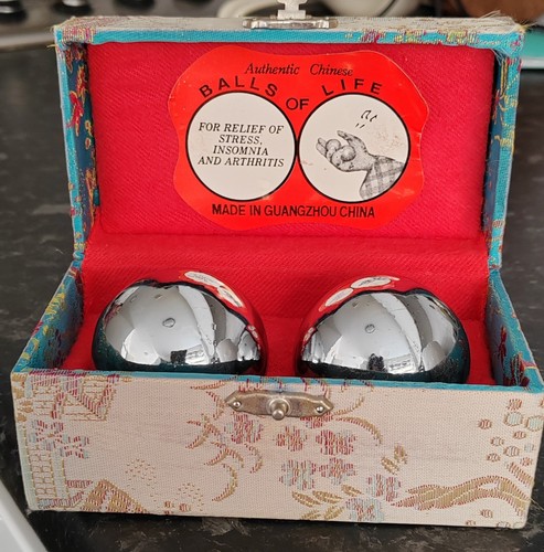 Vintage chinese baoding balls - vintage,