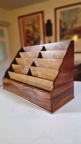 Very large vintage letter rack - very,