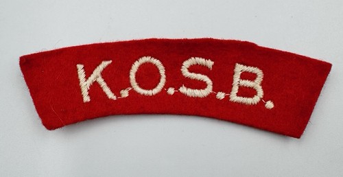 Genuine ww2 kosb king own - ww2,