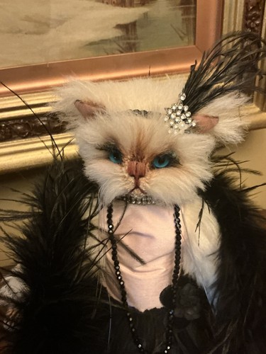 Artist ooak bear cat sara - bear/,