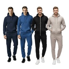 Men Tracksuit Set Zipper