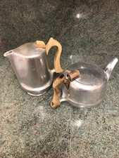 VINTAGE PICQUOT WARE TEAPOT &