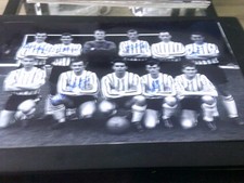 GRIMSBY TOWN 1963-64 12X8  INCHES MULTY SIGNED GLOSSY PICTURE