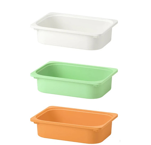 Ikea trofast storage box - ikea, white