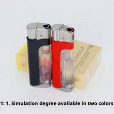 New Shocking Lighter Toy Electric Shocker Novelty Trick Office Ga g-Random color