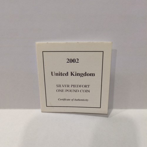 Royal mint 2002 - uk, silver