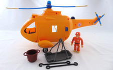 FIREMAN SAM - TOM THOMAS AND SIMBA WALLABY 2 RESCUE HELICOPTER WITH SOUNDS