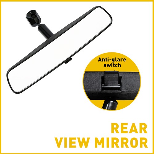 Interior rear view - 8", mirror