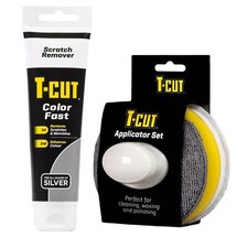 T-Cut Scratch Remover Color Fast Paint Restorer - Silver - 150g + Wax Applicator