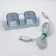 Dual Charging Station For Nintendo Wii Controller 3rd Party Battery Packs