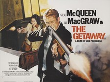The Getaway 1972 Quad poster