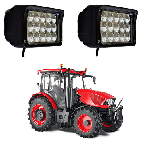 Rectangular 45w 2 pcs - 6",