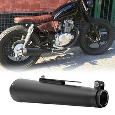 Black Motorcycle Exhaust