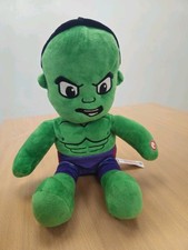 Marvel The Incredible Hulk Soft Toy Plush Primark Green Talking Sound Effects