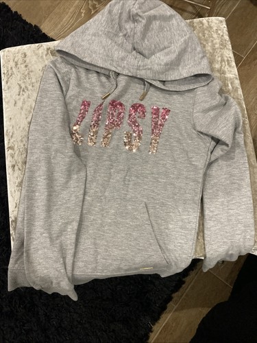Lipsy grey pullover hoodie - grey,