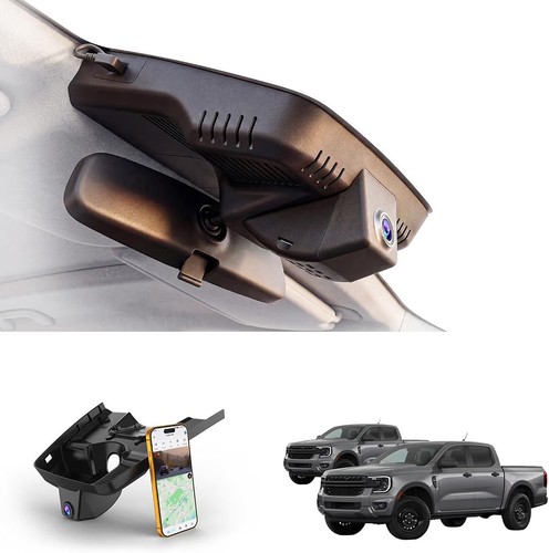Front dash cam fits ford - 4k,
