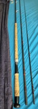 A 14FT SALMON FLY ROD 3 PIECE UN NAMED IN MODERN ARMS BAG.