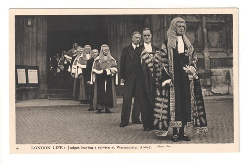 London life judges leaving a - -,