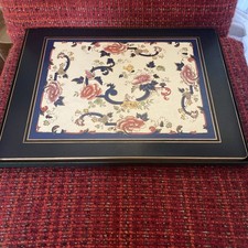 Vintage 4 Large Masons Ironstone Mandalay Boxed Table Placemats-30cm x 40cm VGC