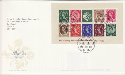 Stamps first day cover - gb,