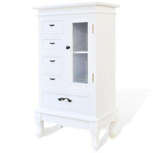 White cabinet with drawers - 5,
