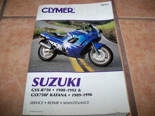 Clymer suzuki 1988 gsx - suzuki, 1988-92