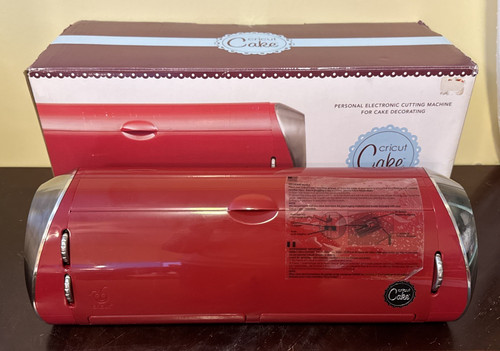 Cricut cake cca001 red machine - cricut,
