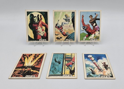 Ufo cards 1970 anglo - ufo, cards,