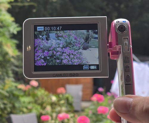 Rare toshiba camileo s20 pink - toshiba,
