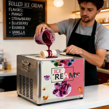 Rolled Ice Cream Machine Mini