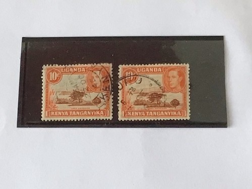 10c uganda kenya tanganyika - tanganyika,
