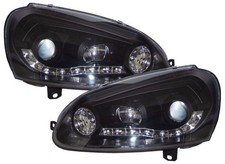 VW GOLF MK5 BLACK DRL LED
