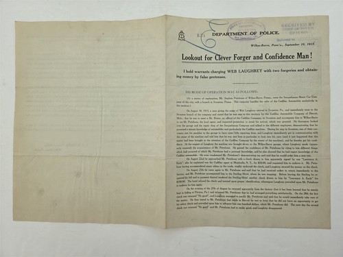 1913 antique wanted forger and - antique,