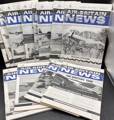 Air britain news 1988 - britain,