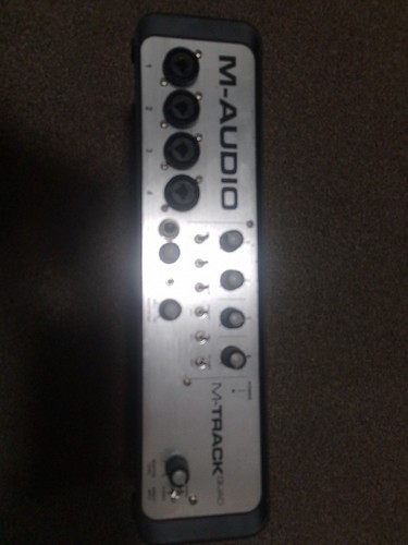 Audio track quad usb - m-audio,