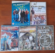 Auf Wiedershen Pet DVDs - Complete Collection Series 1 2 3 4 & two Specials