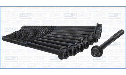 Cylinder head bolt - head, set