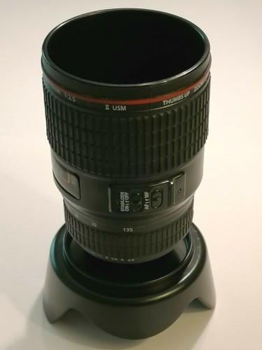 Camera lens mug - lens,