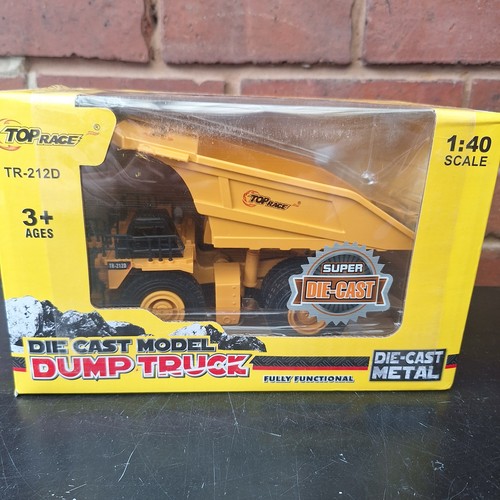 Diecast dump truck scale - 1:40,