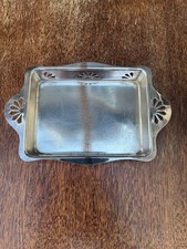 Antique Mappin & Webb Triple Deposit Princes Plate London & Sheffield Small Dish