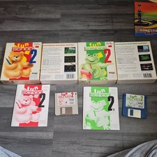 Amiga Boxed Game Fun School 2 Educational Pack  under 6s and 6-8 year old