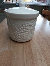 White Storage Jar