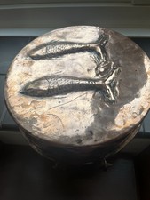 Antique Copper Fish Pan/mould