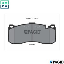 BRAKE PAD SET DISC BRAKE